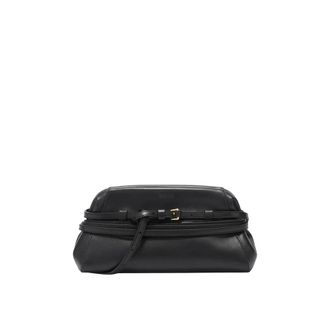 Moschino Tie Me Clutch - Bags - Mujer - Negro - ONE SIZE