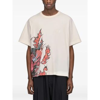 Yohji Yamamoto Graphic-print T-shirt