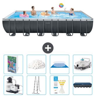 Intex Piscina Ultra Xtr Rectangular - 732x366x132 Cm - 9-piezas S691
