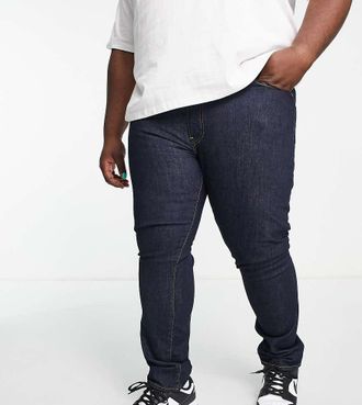 Levi's Big & Tall - 512 - Jeans slim blu navy-Nero