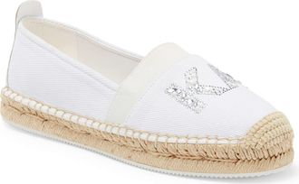 Karl Lagerfeld Manika Espadrille Loafer in Bright White at Nordstrom Rack, Size 9.5