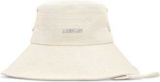 Jacquemus Mens Fisherman Hat From N&icirc;mes Panna Cotton