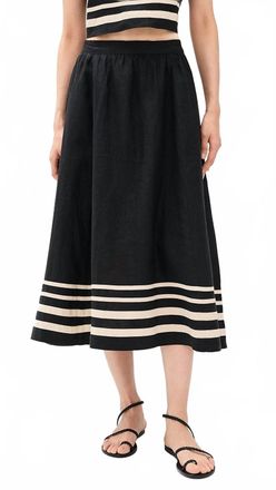 Xirena Lucille Skirt In Black