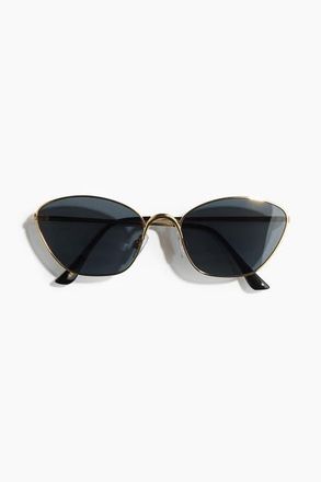H&M Polarised Sunglasses in Gold-Colored/black at Nordstrom