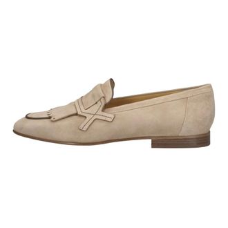 Truman's Schoenen, Dames, Beige, 40 EU, Leer, Loafers 4205