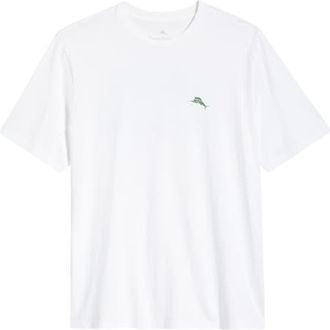 Tommy Bahama Wedge & Wave Cotton Graphic T-Shirt in White at Nordstrom, Size 4Xlt