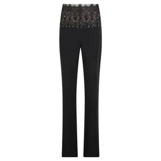 Costarellos Costarellos - Wide Broeken - Dames - Broeken - Zwart - Maat: M