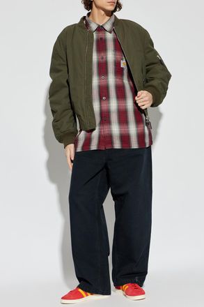 Carhartt Work in Progress Harlin Shirt, Mens, Red