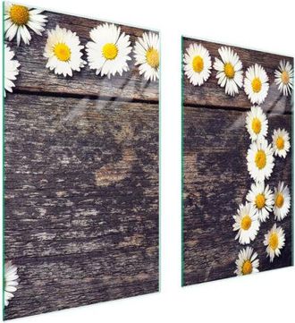 OEM Placa Protectora De Vidrio Para Estufa 75x52 Le&ntilde;a