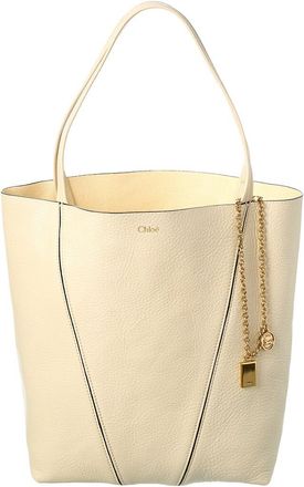 Chlo&eacute; Spin Leather Tote
