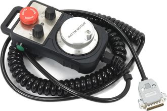 OEM Control Colgante Cnc De 4 Ejes Mpg, Parada De Emergencia, Montaje Con Base Magn&eacute;tica, Tipo Conector