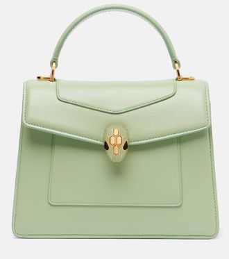 Bulgari Serpenti Forever Small leather top-handle bag