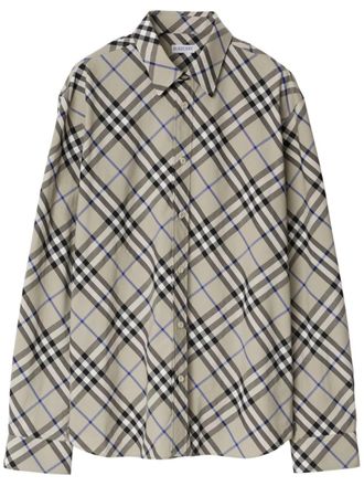 Burberry Camicia a quadri - Toni neutri