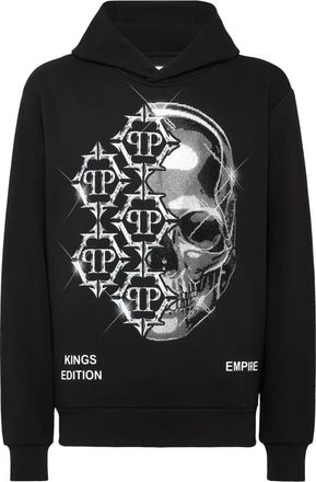 Philipp Plein Heren, Sweatshirts & Hoodies, Zwart, Maat: 2XL