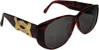 Celine Pre-owned Accessories, female, Brown, Size: ONE SIZE Pre-owned Vintage Sunglasses