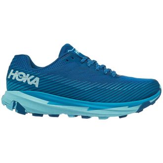 Hoka One One Hoka Torrent 2 Synthetic Textile Womens Low Top Trainers - Blue Sapphire Angel Blue - Size:UK 6.5