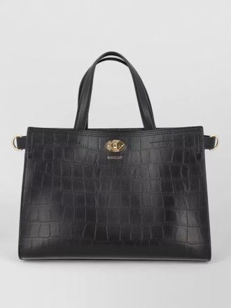 Burberry cotswolds small leather tote bag