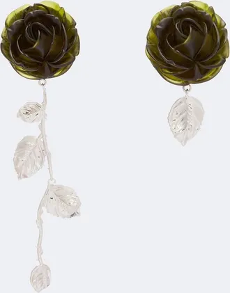 Magda Butrym Floral drop earrings