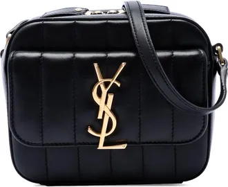 Saint Laurent Pre-owned Saint Laurent Toy Quilted Lambskin Vicky Camera Bag Ladies 52K9KLG7IJ9QH19C