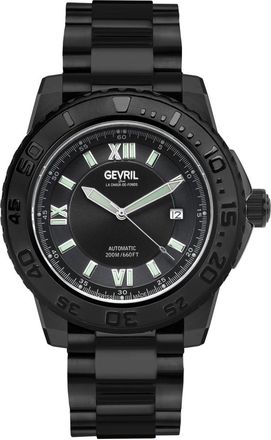 Gevril Group Seacloud Automatic Black Dial Mens Watch 3122B