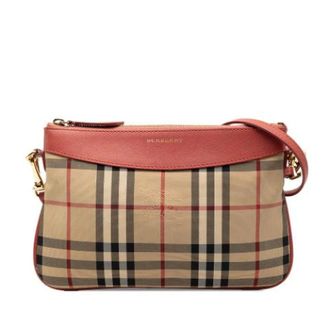 Burberry unisex, Pre-owned, Beige, Maat: ONE Size Leer