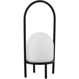 Lindby Eleia En Negro De Pl&aacute;stico - Lindby