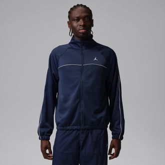 Nike Jordan Mens Jordan Jumpman Track Jacket in Blue | IQ5777-410