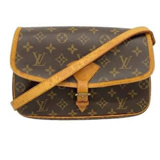 Louis Vuitton Pre-owned Cross Body Bags, female, Brown, Size: ONE SIZE Pre-owned Sologne Shoulder Bag