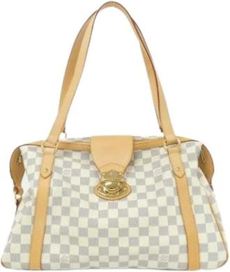 Louis Vuitton Pre-owned Handbags, female, Beige, Size: ONE SIZE Pre-owned Stresa PM Shoulder Bag
