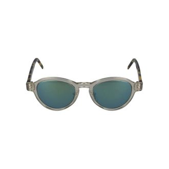 Retro Superfuture Sunglasses, unisex, Gray, Size: 48 MM Versilia Sportivo