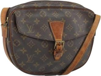 Louis Vuitton Pre-owned Vintage Monogram Canvas Schoudertas - Dames - Vintage Schoudertas - Bruin - ONE Size - Leer - Vintage