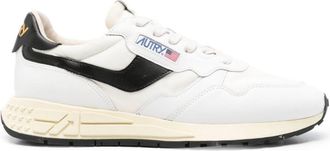 Autry Reelwind low-top sneakers - men - Calf Leather/Calf Leather/Rubber/Fabric/Nylon - 43 - White