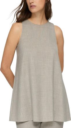 Lafayette 148 New York Plus Racerback Flared Hem Top