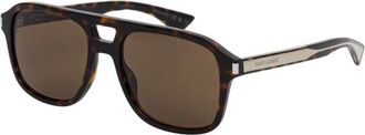 Saint Laurent SL 881 Aviator Zonnebril - unisex - Accessoires - Bruin - Maat: 55 MM Nylon