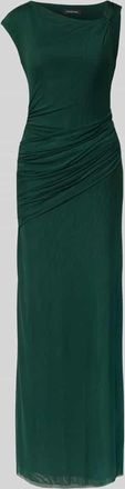 Forever New Abendkleid mit Knotendetail Modell Karina in Dunkelgruen, Größe 32