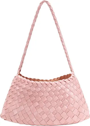 Tiffany & Fred Hand-Woven Leather Shoulder Bag
