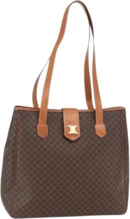 Celine Pre-owned Shoulder Bags, female, Brown, Size: ONE SIZE Pre-owned Plastic Shoulder Bag