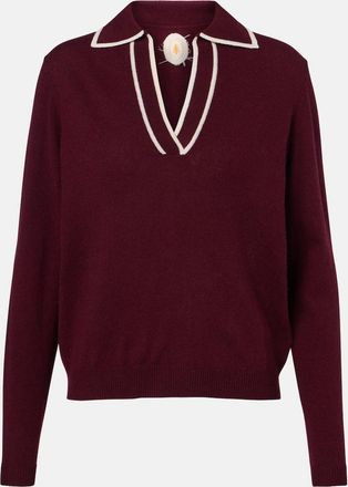Jardin Des Orangers Jersey polo en mezcla de lana y cachemir