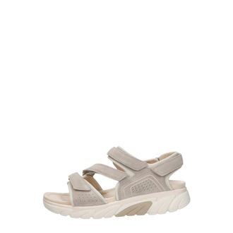 Gabor Platte Sandalen - Dames - Schoenen - Beige - Maat: 41 1/2 EU
