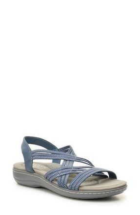 Taryn Rose Elastic Slingback Sandal in Blue at Nordstrom Rack, Size 8.5