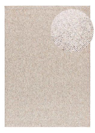 Atticgo Alfombra lavable crema/beige/gris 160x230 cm