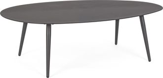 BIZZOTTO Outdoor Couchtisch Ridley 120 x 75 cm - Anthrazit