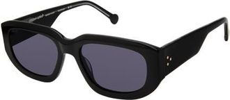 Colors In Optics Luna Sunglasses in Black Out at Nordstrom