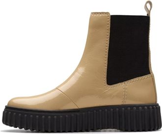 Clarks Maple Chelsea Laarzen - Dames - Chelseaboots - Beige - 39 EU - Schoenen