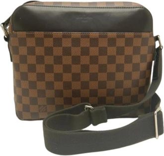 Louis Vuitton Borsa a spalla Pre-owned Damier Ebene - - Pre-owned - Uomo - Marrone - ONE SIZE