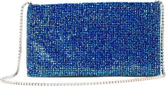 Benedetta Bruzziches Tassen, Dames, Blauw, ONE Size, Satijn, Your Best Friend La Petite Bag - The Winters Tale