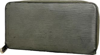 Louis Vuitton Metallic Gray Long Wallet (Bi-Fold) (Pre-Owned)