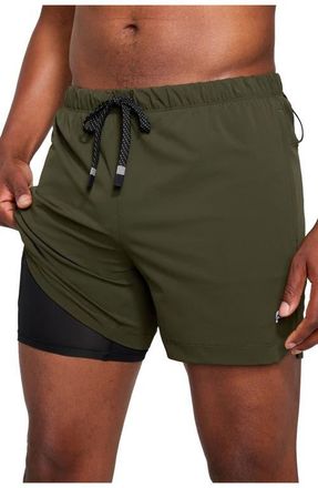 Fabletics Mens The 5 One Short in Dark Olive at Nordstrom, Size Xx-Large