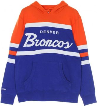 Mitchell & Ness Capuchon - Heren - Hoodies - Blauw - S - Hoodies & sweatvesten