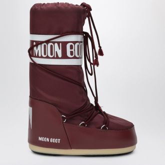 Moon Boot Moon Boot Bordeaux Icon Boot aus Nylon
